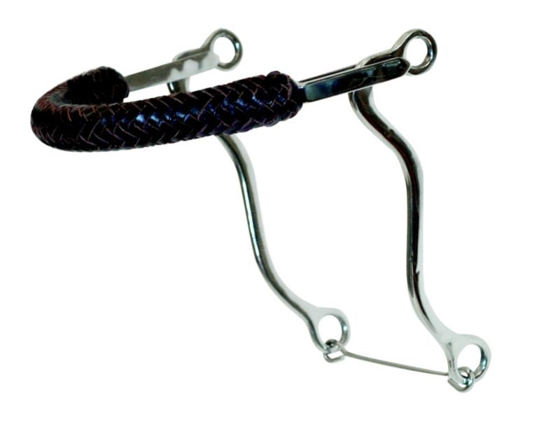 Metalab Braided Leather Nose Hackamore