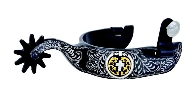 Metalab Cross Concho Spurs