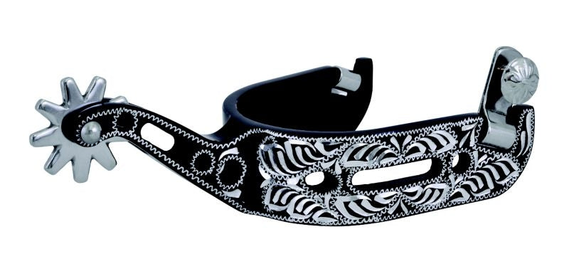 Metalab Midnight Silver Racing Spurs