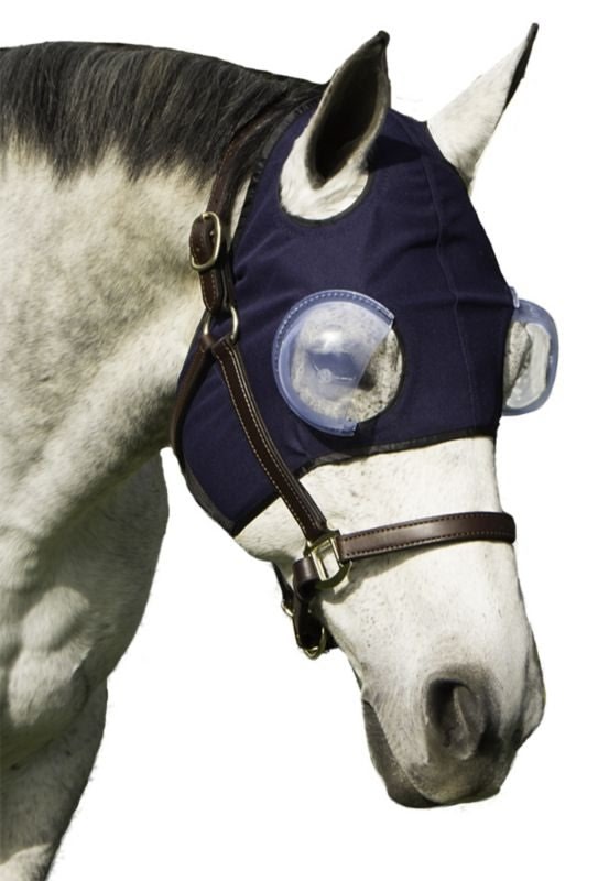 Equine Medi-Lens Medical Eye Hood Both Eyes
