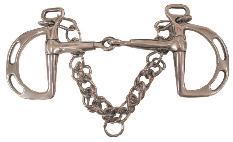 Coronet Adjusta Bit Slotted Kimberwick Bit