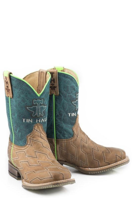 Tin Haul Kids Horse Power Boots