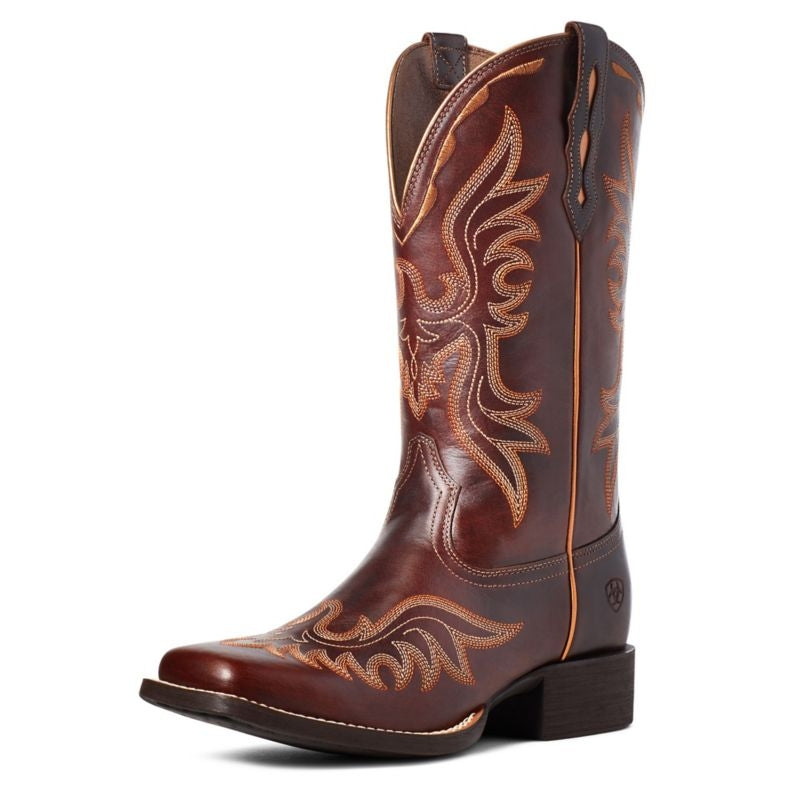 Ariat Ladies Round Up Flutter Boots