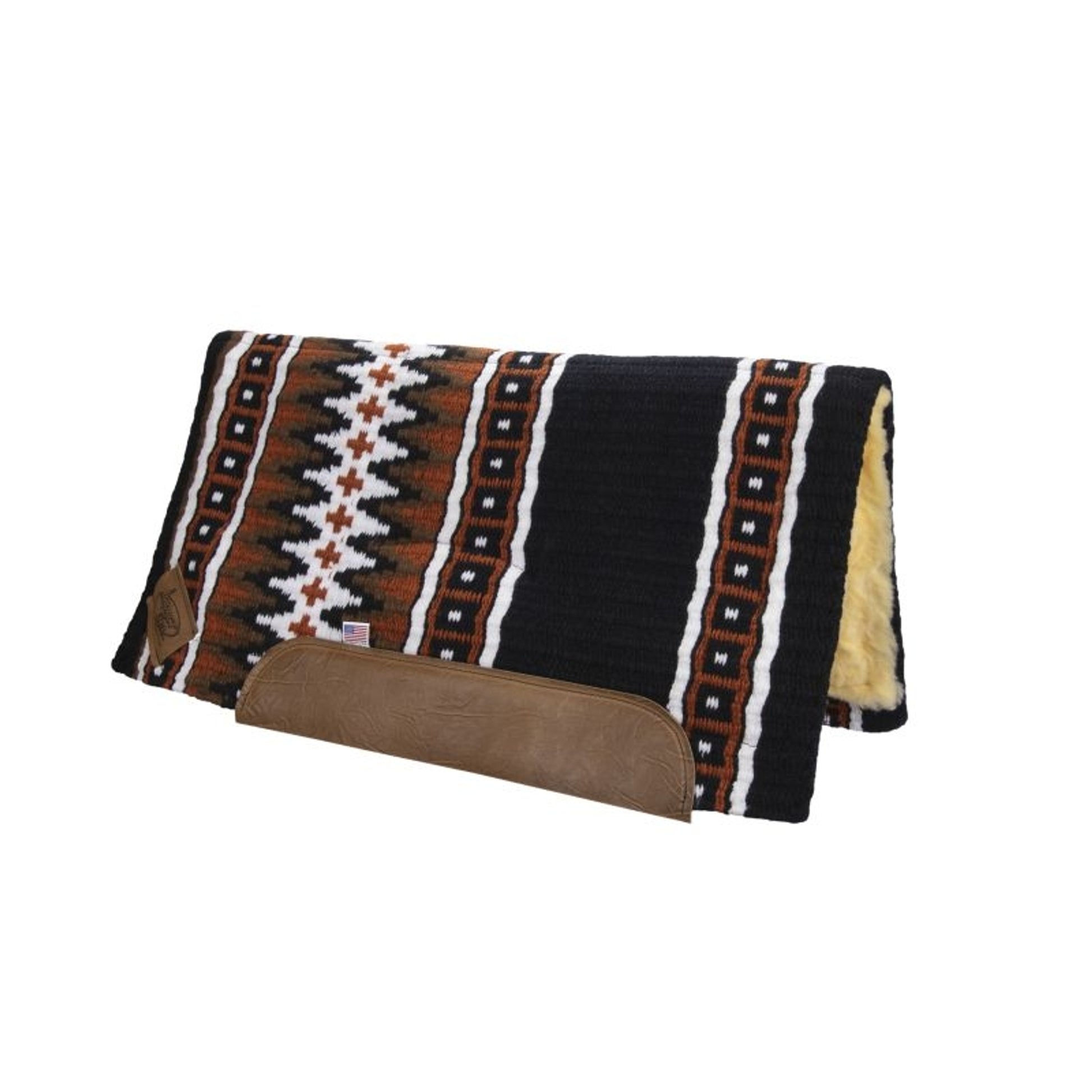 Impact Gel Cattle Point Fleece Bottom Saddle Pad