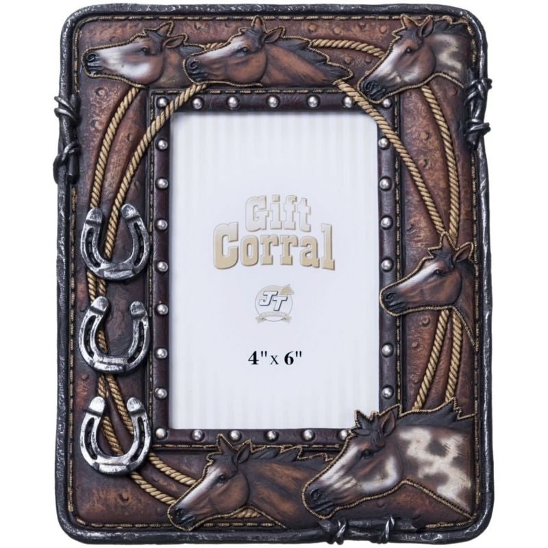 Horses 4x6 Photo Frame