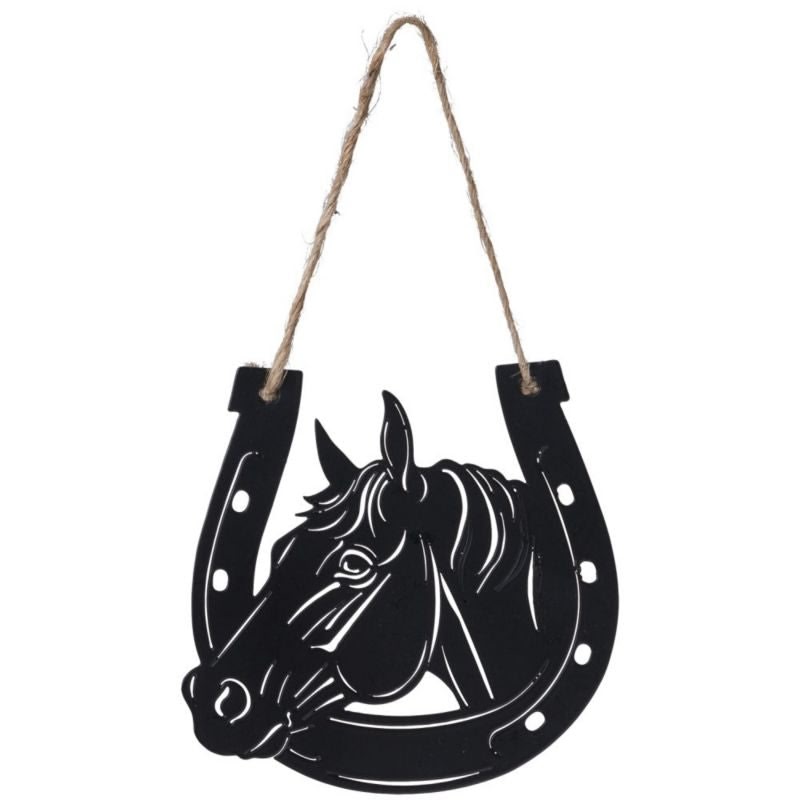 Horse in Horseshoe Sign