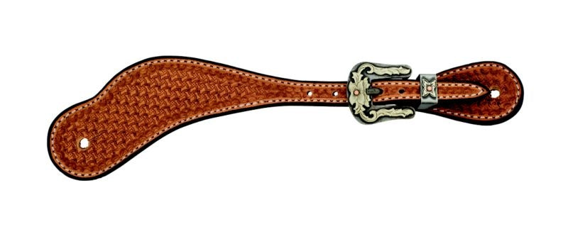 Wildfire Mens Stamp New Mexico Buckle Spur Straps