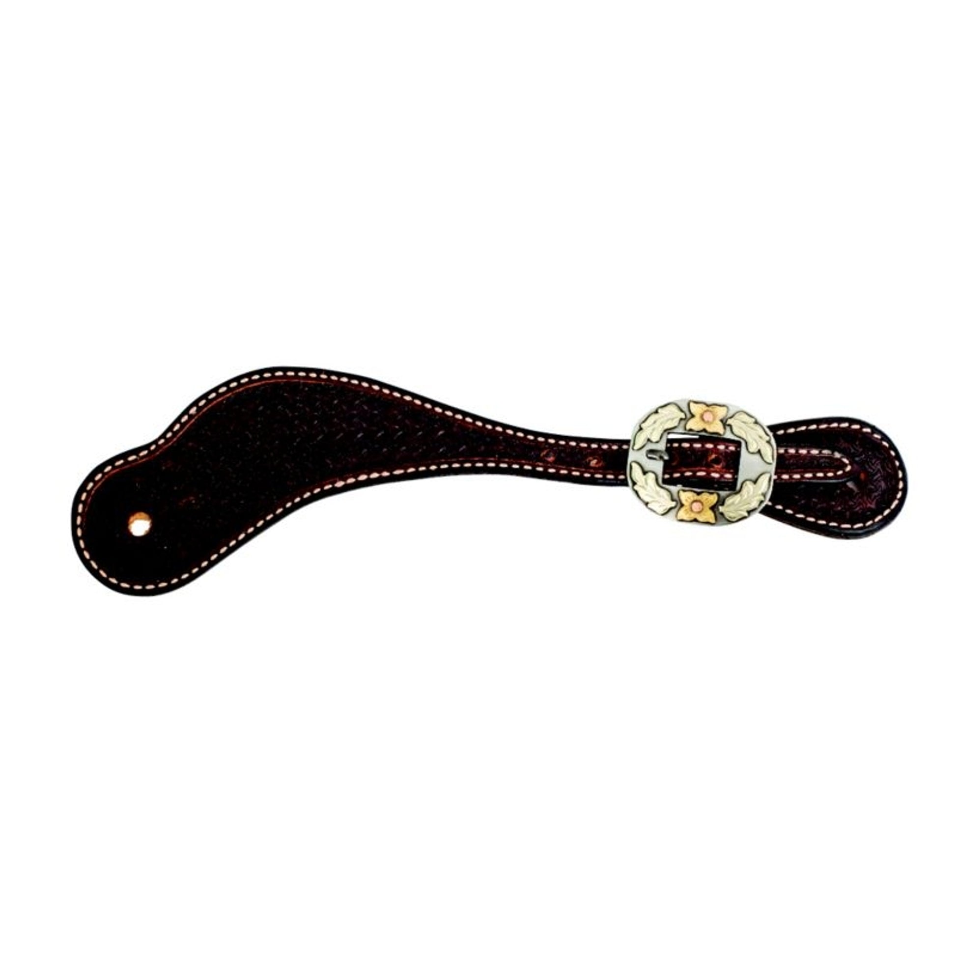 Wildfire Mens Spider Stamp Texas Spur Straps