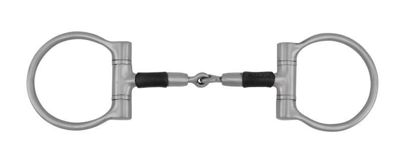 Metalab FG Clinician Rubber D-Ring Snaffle Bit
