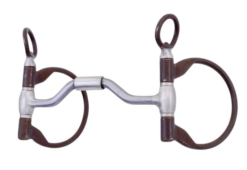 Metalab FG Clinician Hinged D-Ring Snaffle Bit