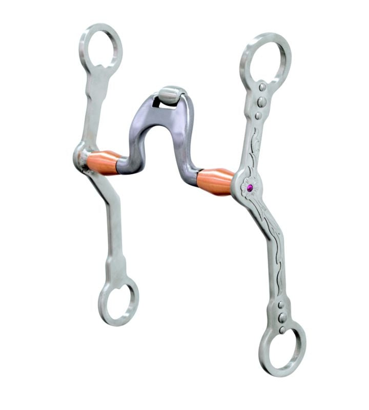 Metalab JG Tool Bit with Stainless Trim Pink Stone