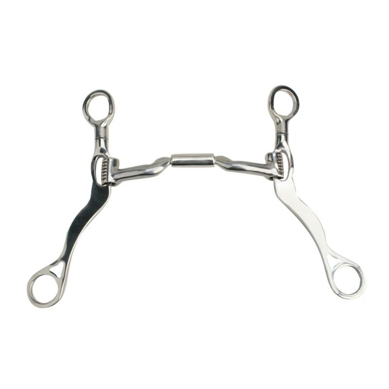 Myler Medium Shank Mullen Low Port Barrel Bit
