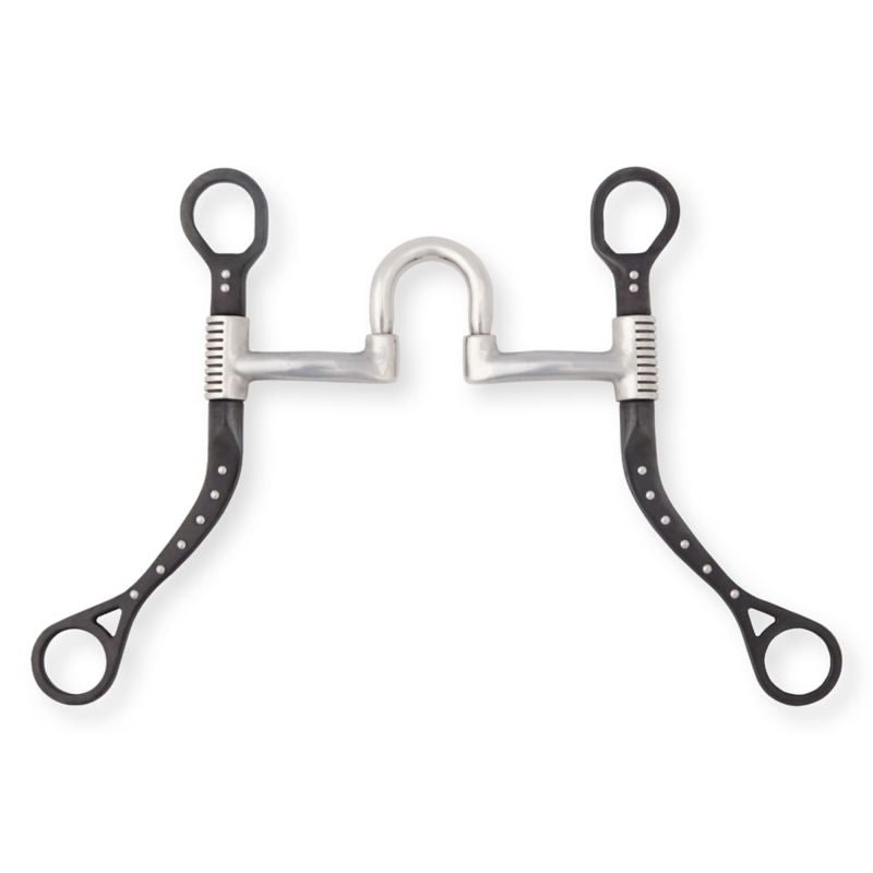 Myler Black MBB Flat Shank Correct High Bit
