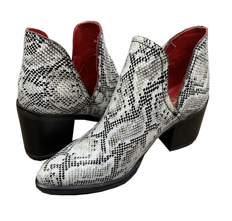 Ferrini Ladies Vibora Round Toe Booties
