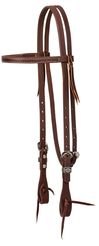 Weaver Leather Plains Indian Browband Headstall