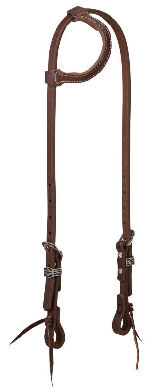 Weaver Leather Plains Indian Sliding Ear Headstall
