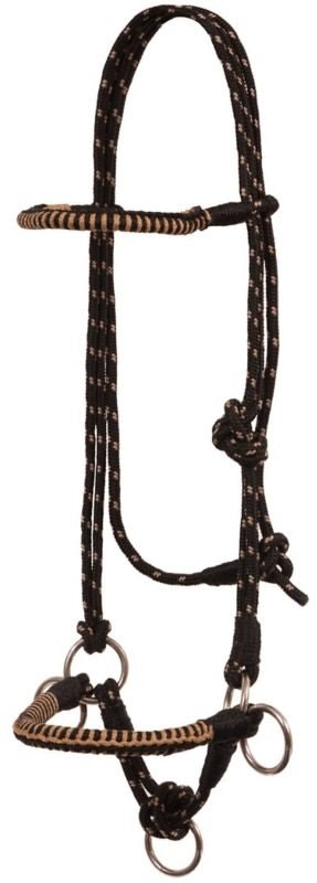 Mustang Draft Side Pull Rope Halter
