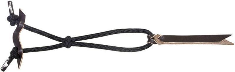 Mustang Nylon Rope Holder with Leather Popper