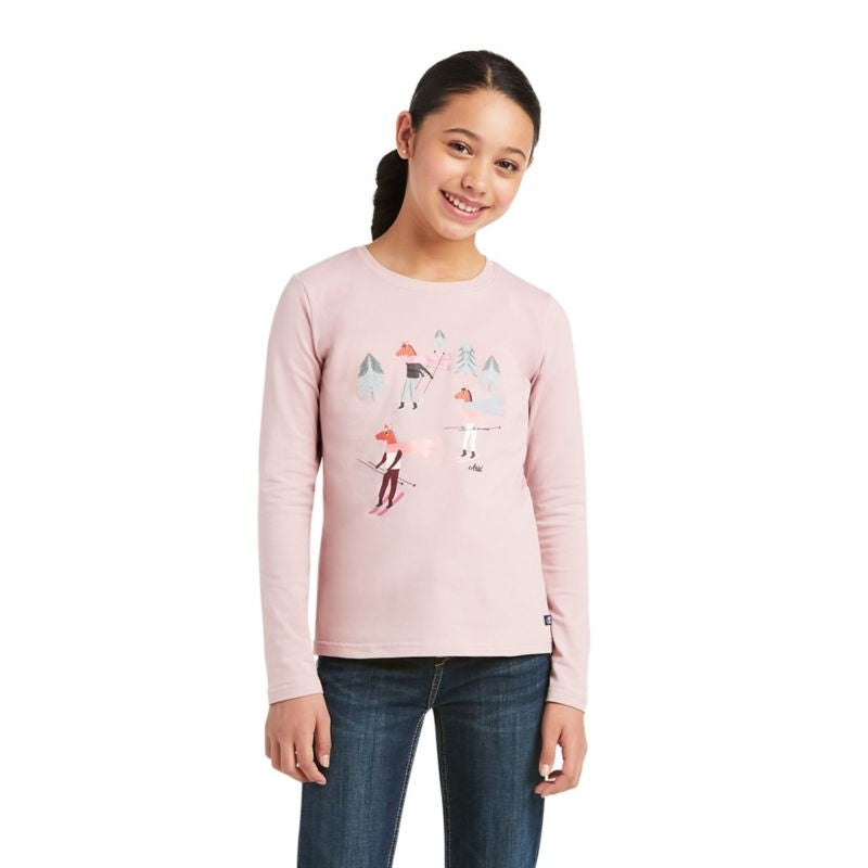 Ariat Girls Powder Ponies Tee