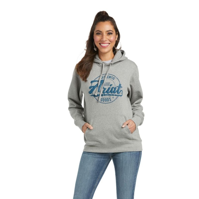 Ariat Womens REAL Graphic Logo Hoodie