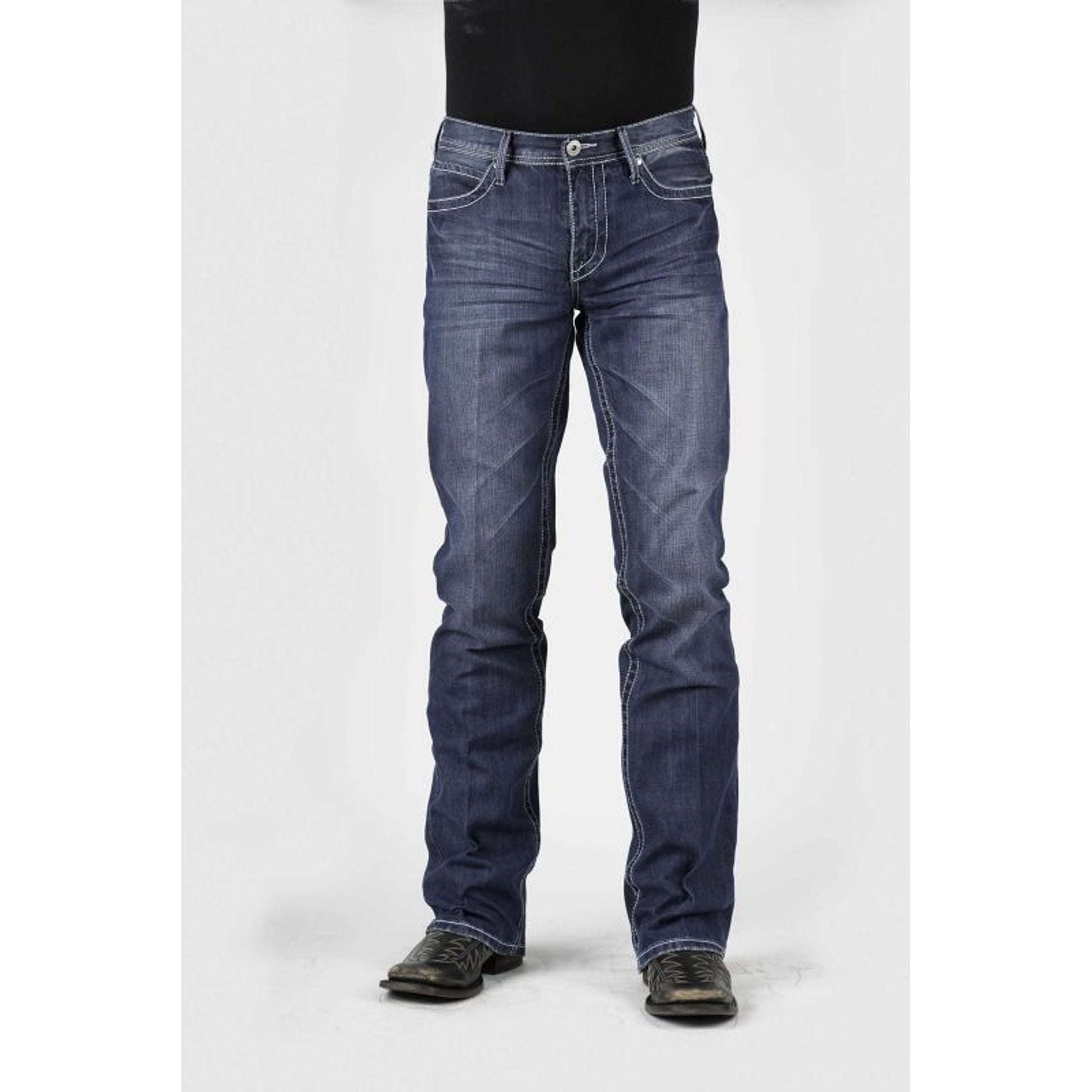 Stetson Mens 1014 Fit Dest W Pocket Jeans
