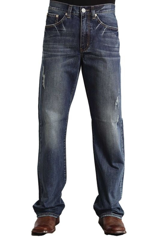 Stetson Mens 1312 Fit Back Stitching Jeans