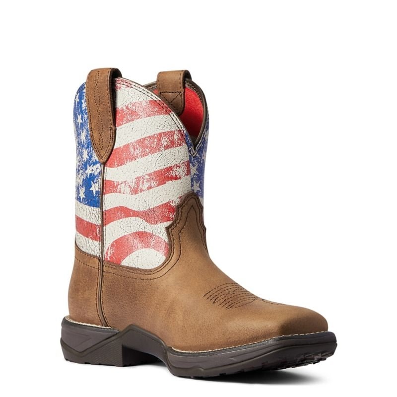 Ariat Ladies Anthem Shortie Patriot Boots