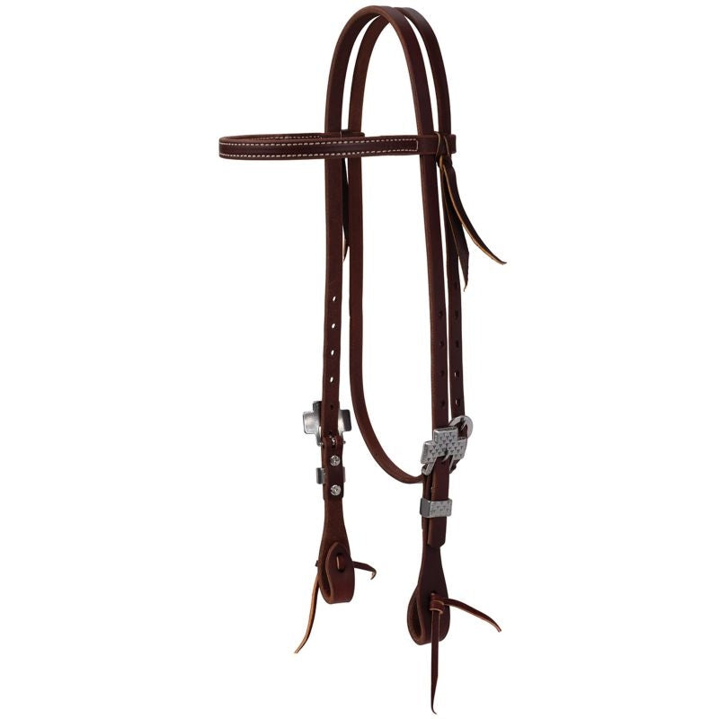 Weaver Rasp Designer Hardware Browband Headstall