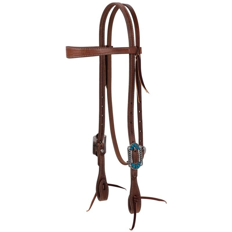 Weaver ProTack Stones Slim Browband Headstall