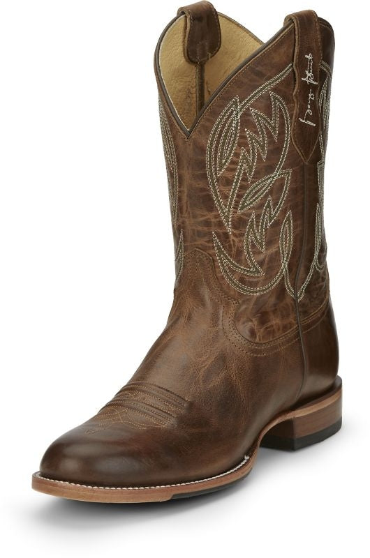 Justin Mens G Strait Pearsall Boots