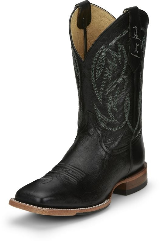 Justin Mens G Strait Check Yes Boots