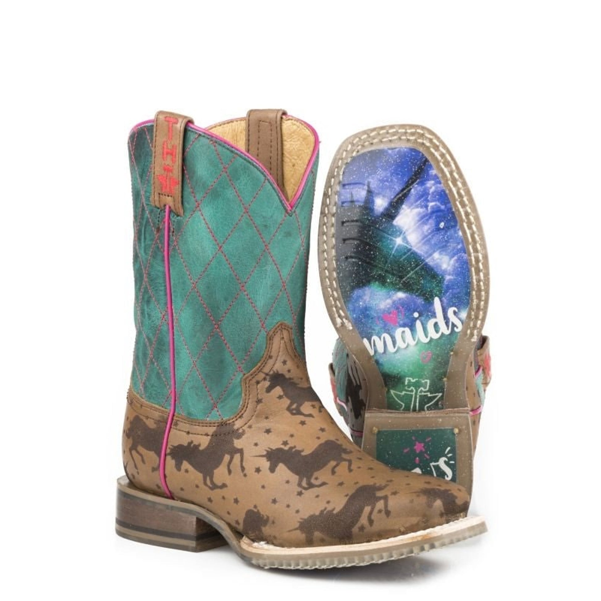 Tin Haul Little Kids Magic Unicorns Boots