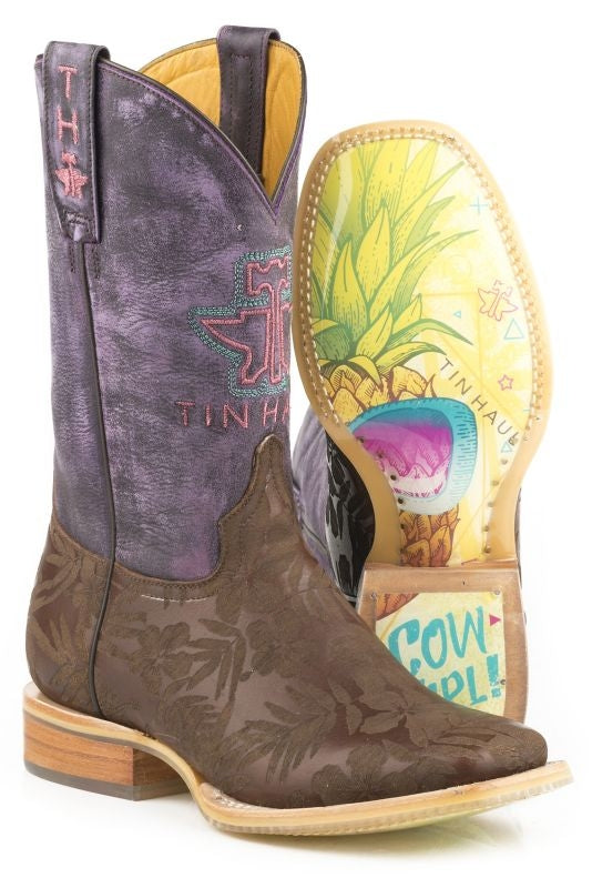 Tin Haul Ladies Aloha Floral Boots