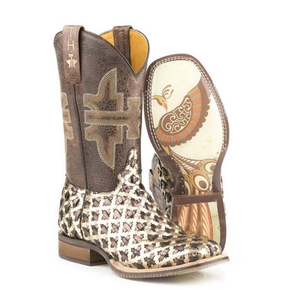 Tin Haul Ladies 3D Cross Boots