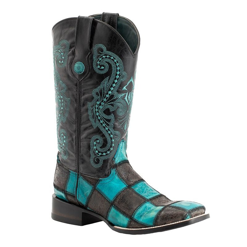 Ferrini Mens Patch S-Toe Boots