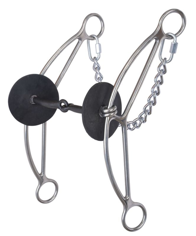 Reinsman Josey Long Shank Banana Gag Bit