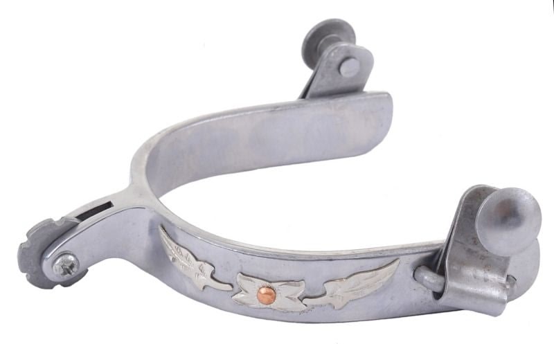 Diamond R Mens Roping Training Spurs
