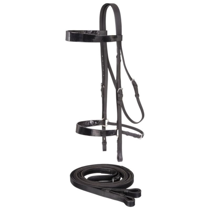 Tough1 Draft Saddle Seat Bridle