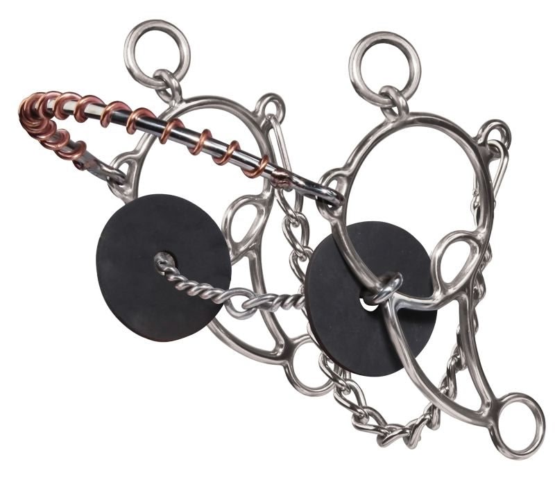 Pro Choice Brittany Pozzi Combo Twist Snaffle Bit