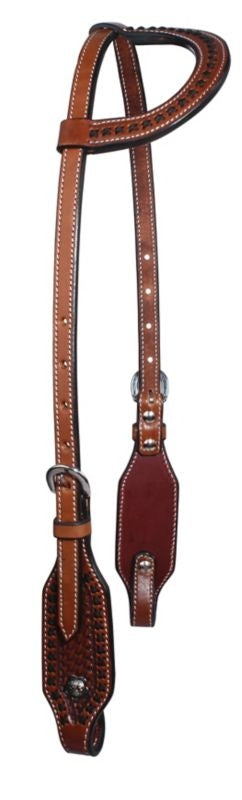 Professionals Choice Cross Stitch OneEar Headstall