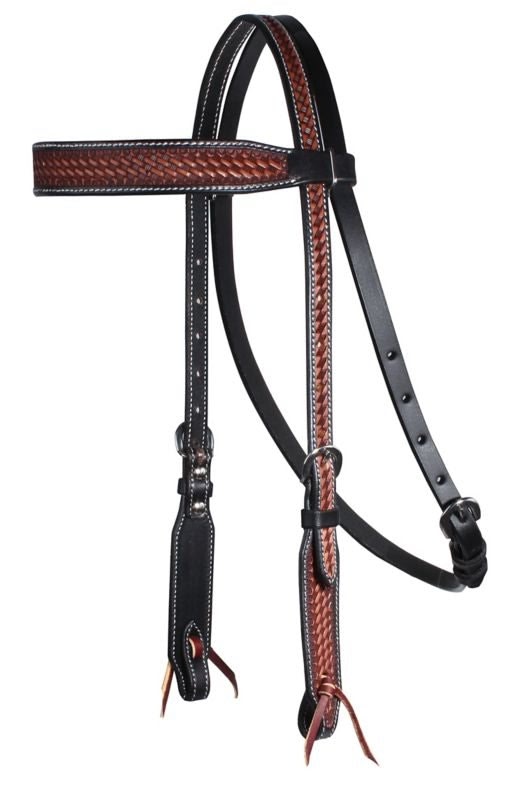 Pro Choice Basket Weave Browband Headstall