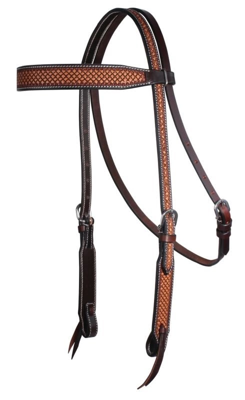 Professionals Choice Reptile Browband Headstall