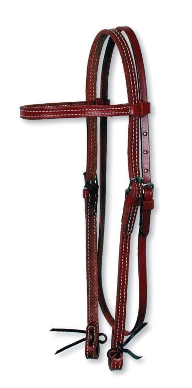 Circle Y Classic Smooth Browband Headstall