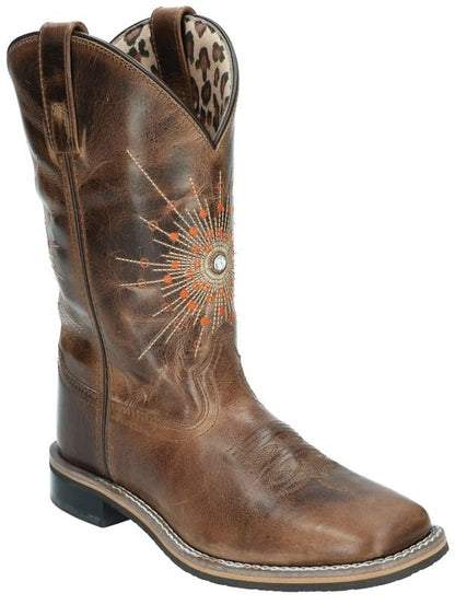 Smoky Mountain Ladies Sunburst Waxed Boots