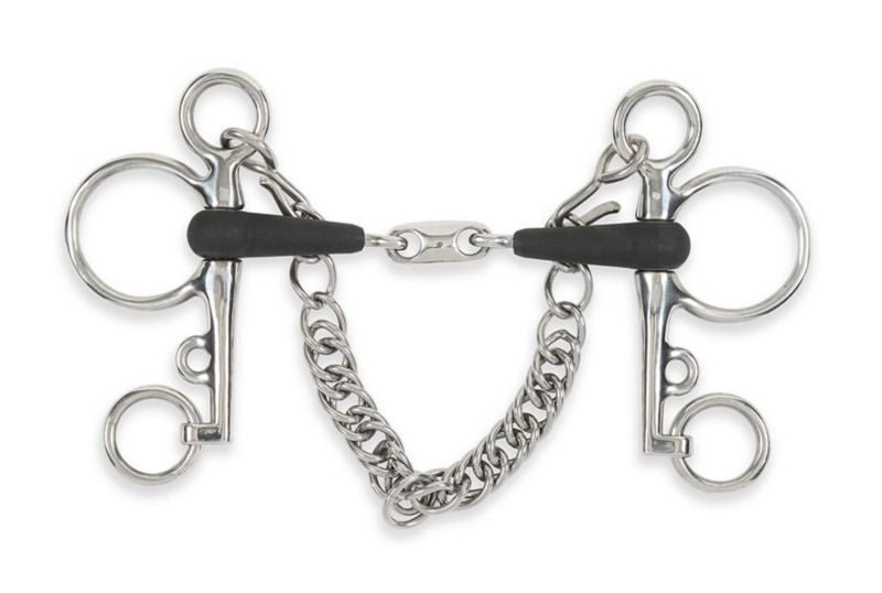 Shires Equikind+ Pelham Peanut Link Bit