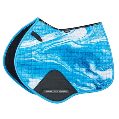Weatherbeeta Prime Marble Jump Shaped Saddle Pad