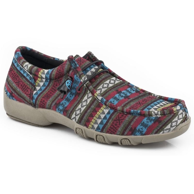 Roper Ladies Aztec Canvas Chukkas