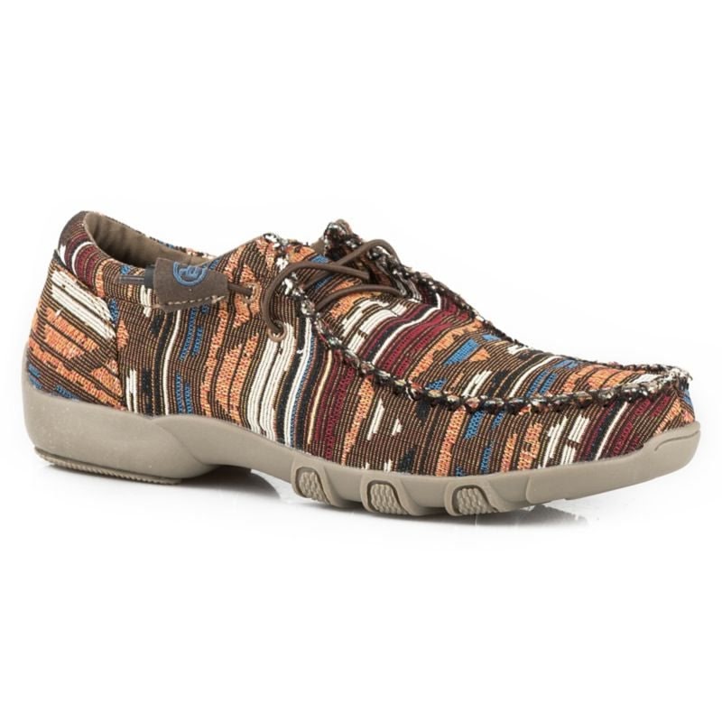 Roper Ladies Aztec Canvas Chukkas
