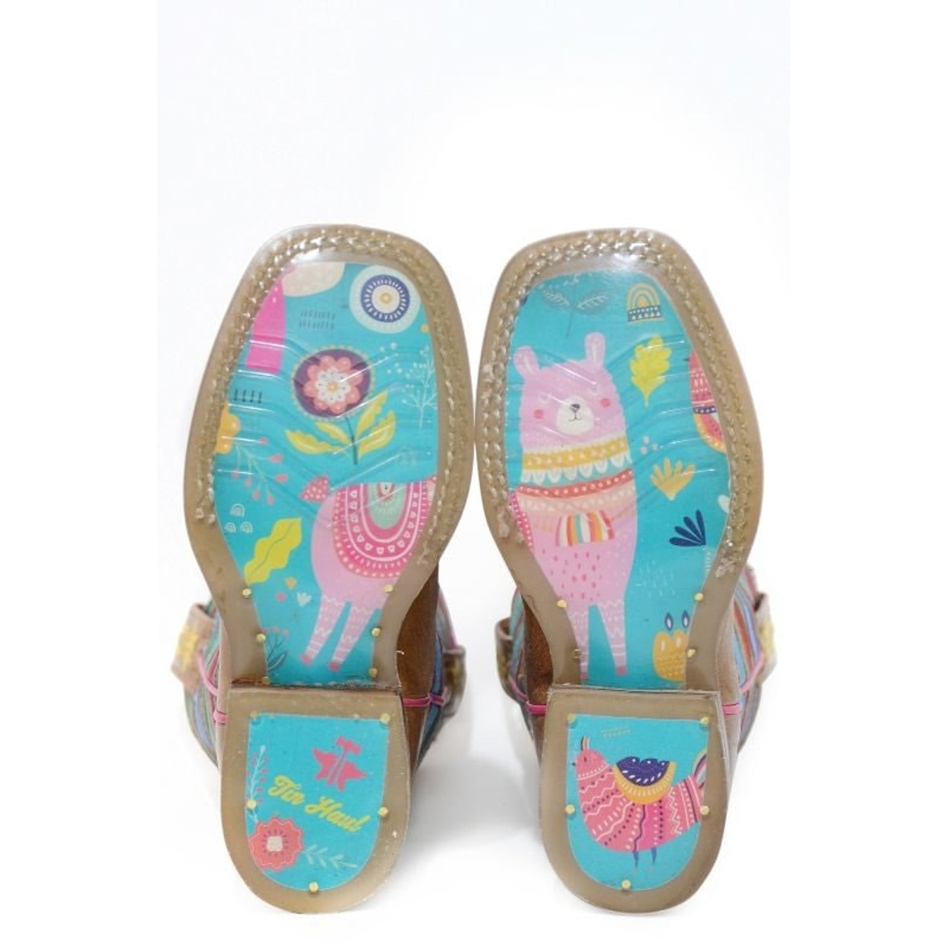 Tin Haul Little Kids Serape Lama Boots