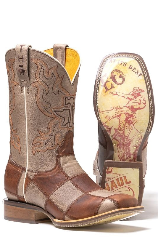 Tin Haul Mens Checkers Boots